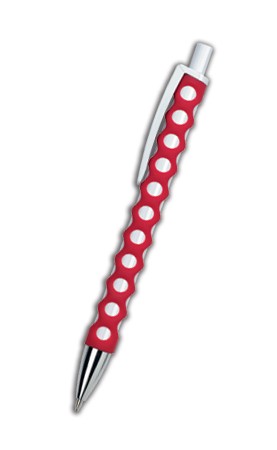 BOLIGRAFO PLASTICO SPOTY ROJO