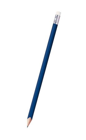 LAPIS AZUL COM BORRACHA TRIFER