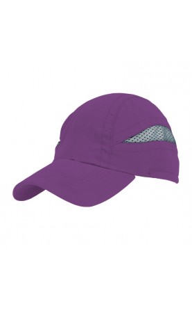 GORRA MICROFIBRA RUNNER MORADA
