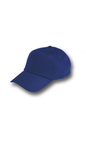 GORRA ALGODON BASIC AZUL ROYAL