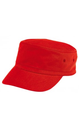 GORRA ALGODÓN SAFARI ROJA