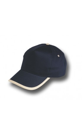 GORRA ALGODON BORDER AZUL NAVY