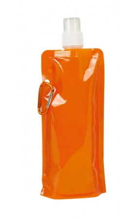 GARRAFA PLASTICO BOPET LARANJA