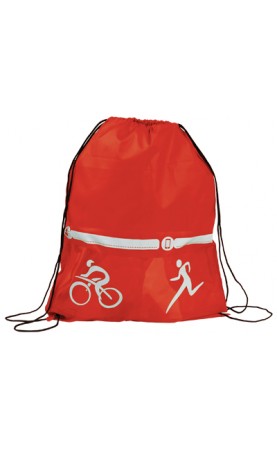 MOCHILA POLIESTER IRON ROJA