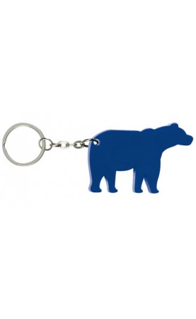 LLAVERO ALUMINIO BEAR AZUL
