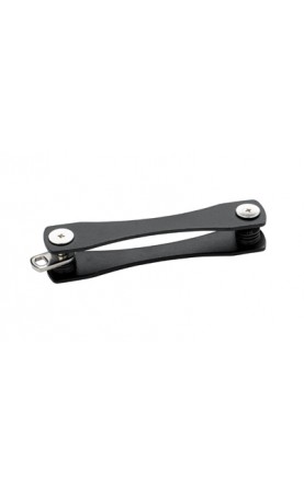 LLAVERO ALUMINIO SMARTY NEGRO