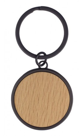 LLAVERO SHADY REDONDO MADERA