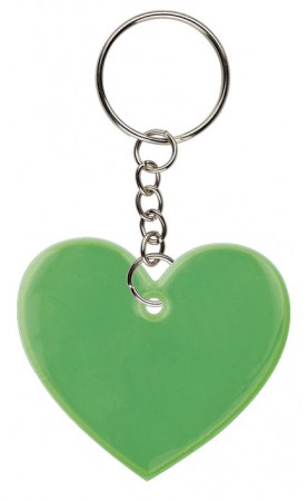 LLAVERO FRIZY CORAZON VERDE