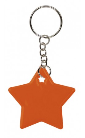 LLAVERO FRIZY ESTRELLA NARANJA