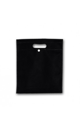BORSA NON-WOVEN CHEAP PRETA