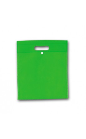 BORSA NON-WOVEN CHEAP VERDE