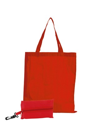 BOLSA PLEGABLE JAMES ROJO