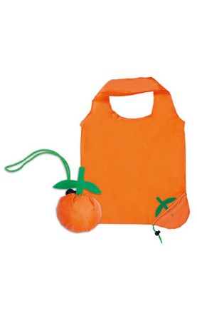 BOLSA PLEGABLE FRUIT NARANJA
