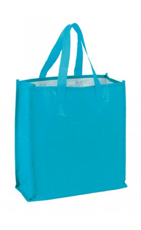 BOLSA PP LAMINADO TEXAS AZUL