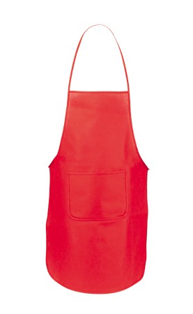 DELANTAL NON WOVEN SUBWAY ROJO