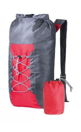 MOCHILA PLEGABLE HEDUX ROJO