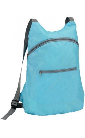 MOCHILA POLIÉSTER PLEXI AZUL