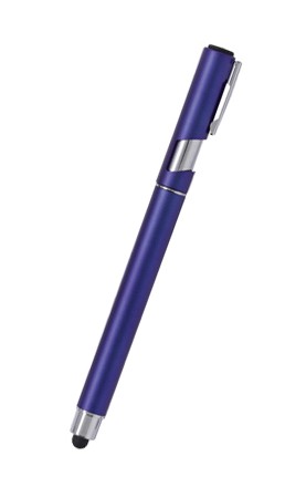 BOLIGRAFO PLASTICO TASTI AZUL
