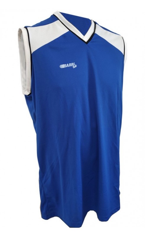 Camiseta Baloncesto Barriball XL AZul y Blanca