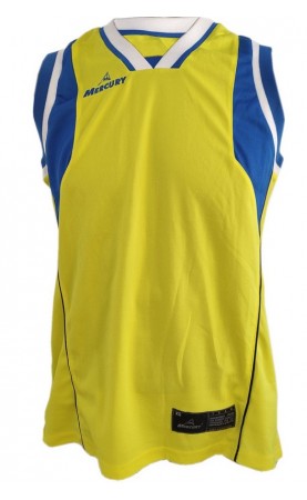 Camiseta Baloncesto Mercury Amarilla XS