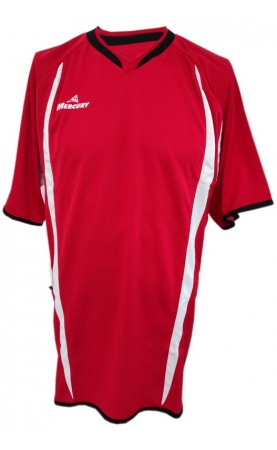 Camiseta Fútbol Mercury Carranza Rojo-Blanco XL
