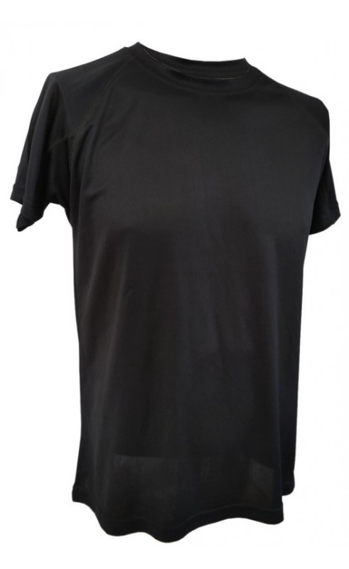 Camiseta de fútbol negra