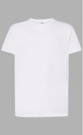 Camiseta blanca, 100% algodón. Etiqueta removible.
