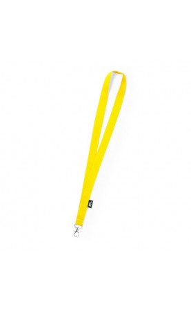 LANYARD RPET LORIET AMARILLO